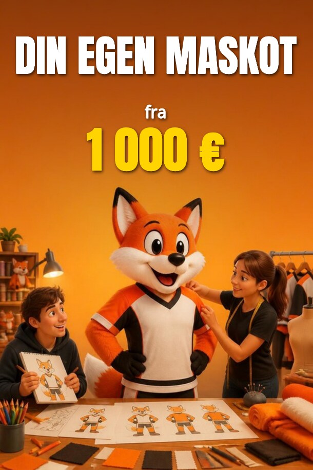 Din egen maskot – Få et tilbud