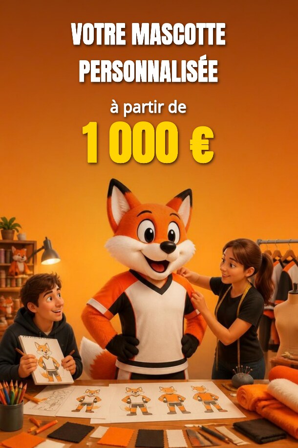 Votre mascotte personnalisée – Demander un devis