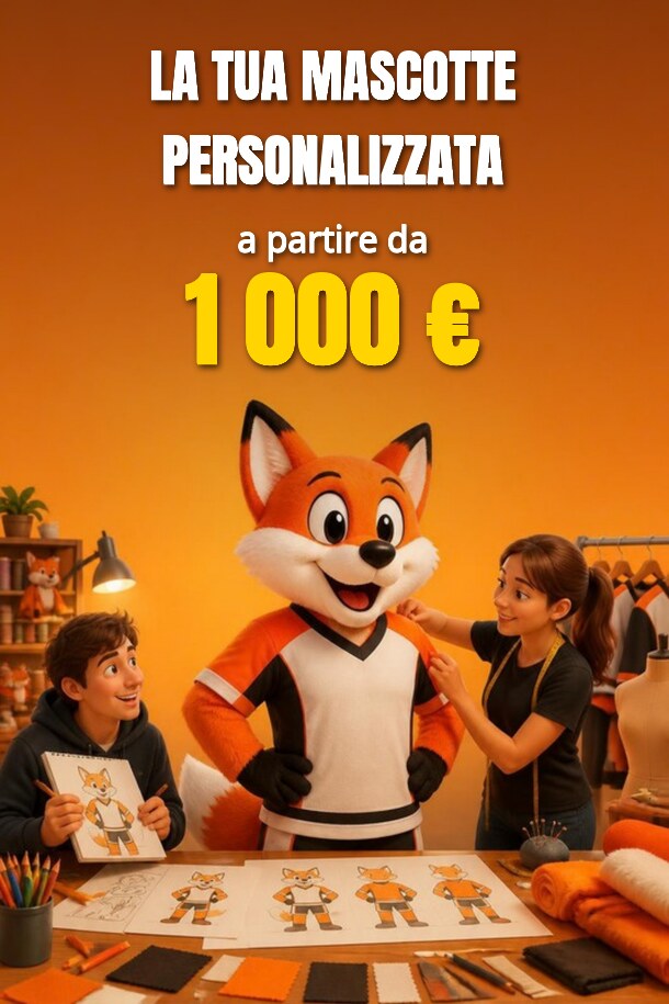La tua mascotte personalizzata – Richiedi un preventivo