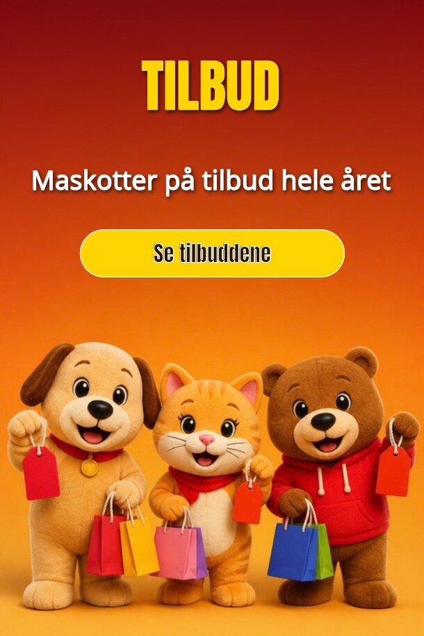 Tilbud – Maskotter på tilbud hele året
