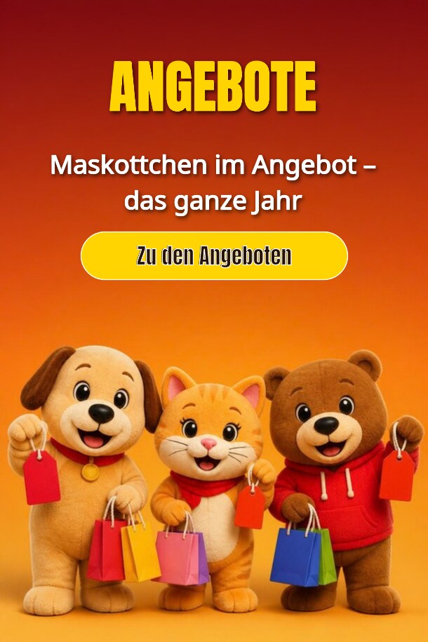 Angebote – Maskottchen im Angebot – das ganze Jahr