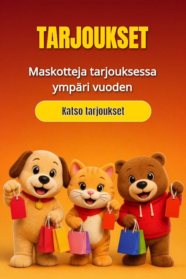 Tarjoukset – Maskotteja tarjouksessa ympäri vuoden