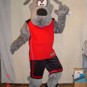 Mascotte du jour chez SPOTSOUND: Mascotte de chien gris en tenue de sport rouge . Découvrez les mascottes @spotsound_mascots #mascotte #mascottes #marketing #costume #spotsound #personalisé #streetmarketing #guerillamarketing #publicité . Lien: https://www.spotsound.fr/fr/5622-mascotte-de-chien-gris-en-tenue-de-sport-rouge.html